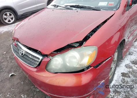 2007 Toyota Corolla S z USA, uszkodzony, nr VIN 2T1BR32E17C780633